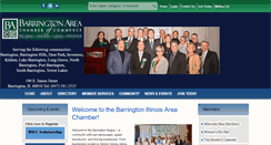 Desktop Screenshot of barringtonchamber.com